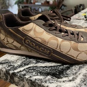 Authentic coach shoes fairly new